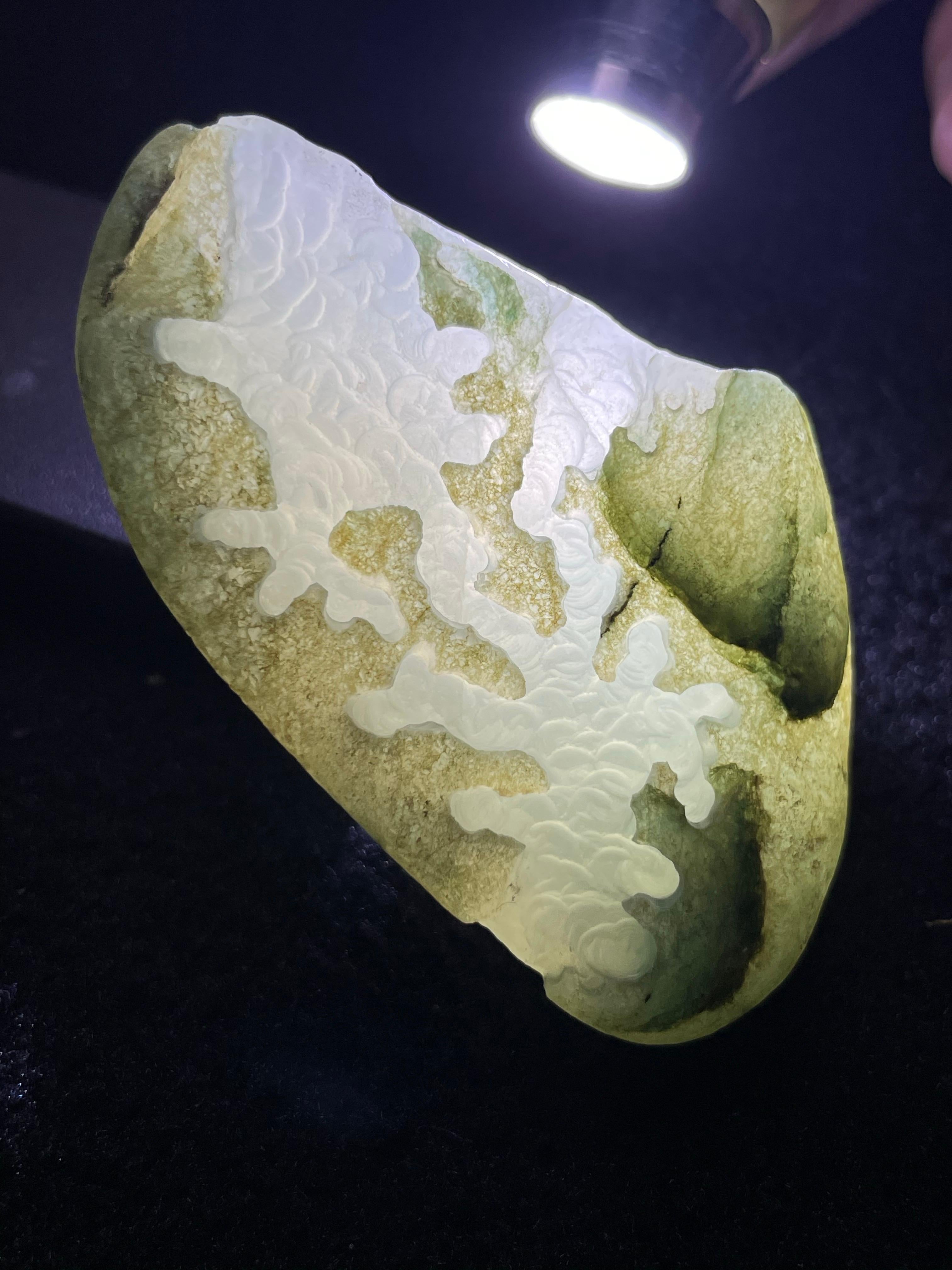 后江白冰挂件料（yc493944）