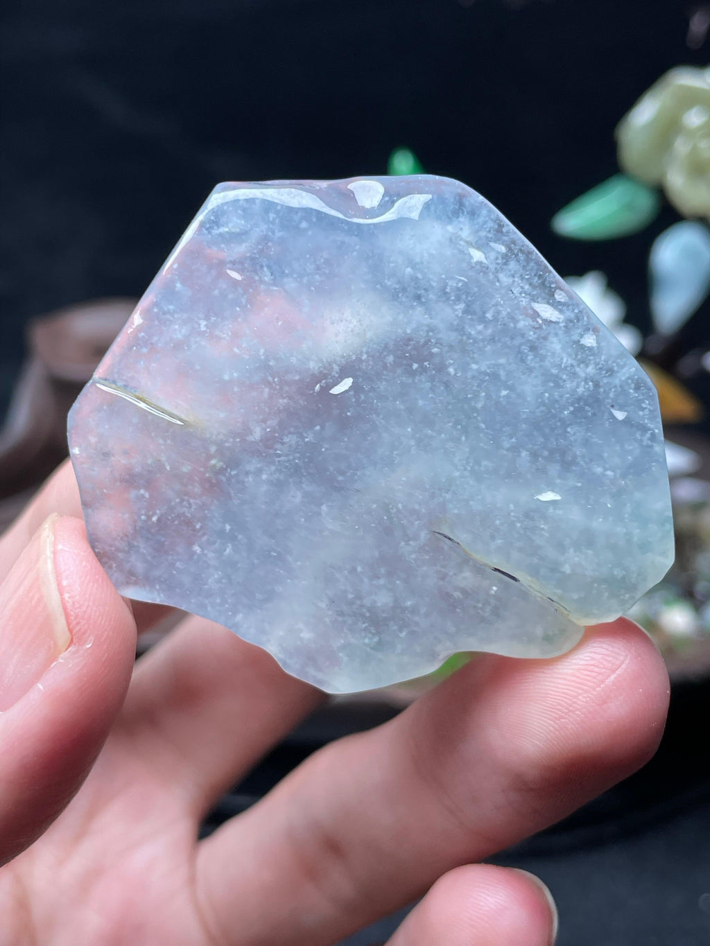 高冰雪花棉挂件料（yc521748）