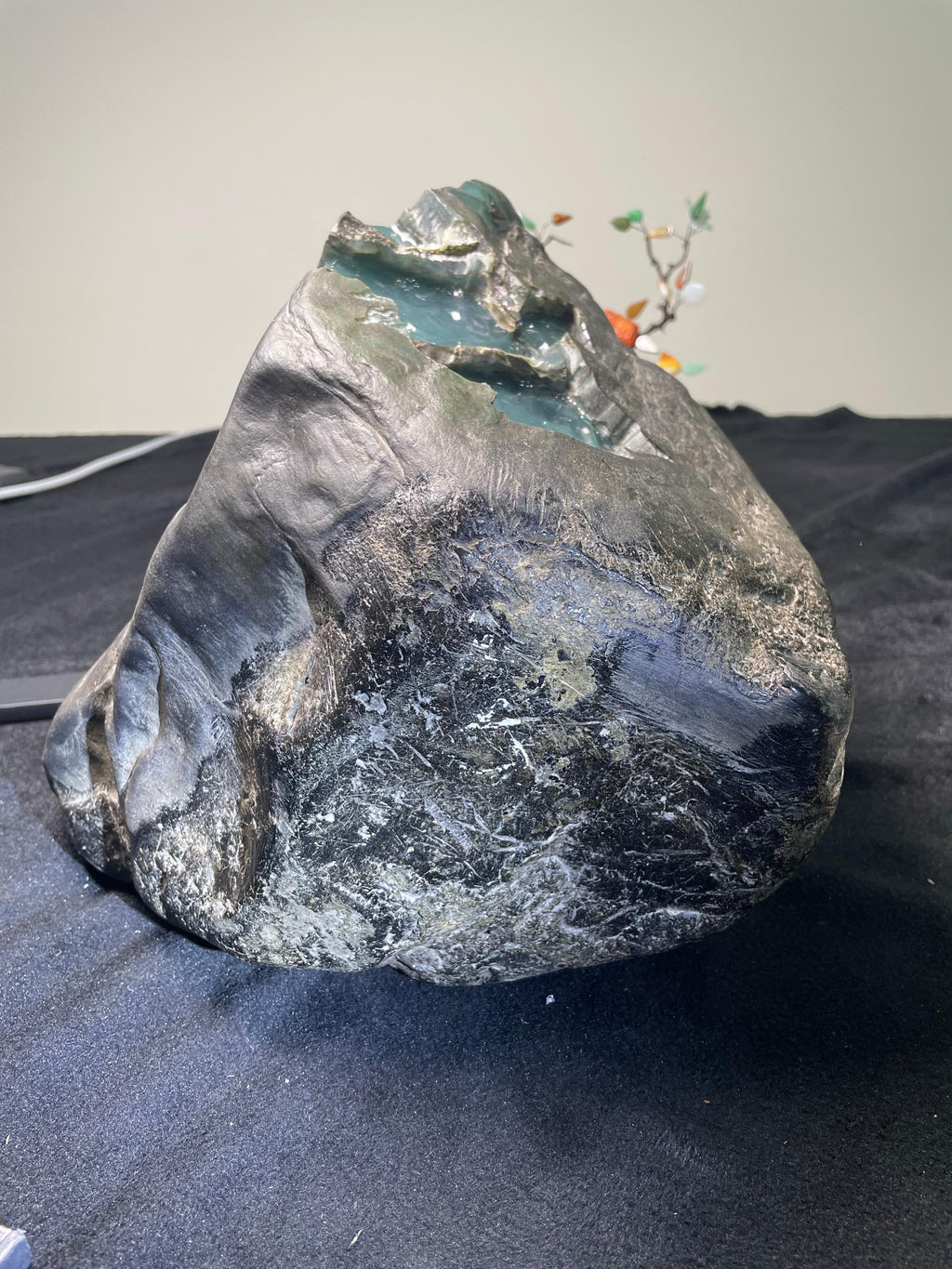 极品南奇开窗雪花棉天空蓝（yc500182）