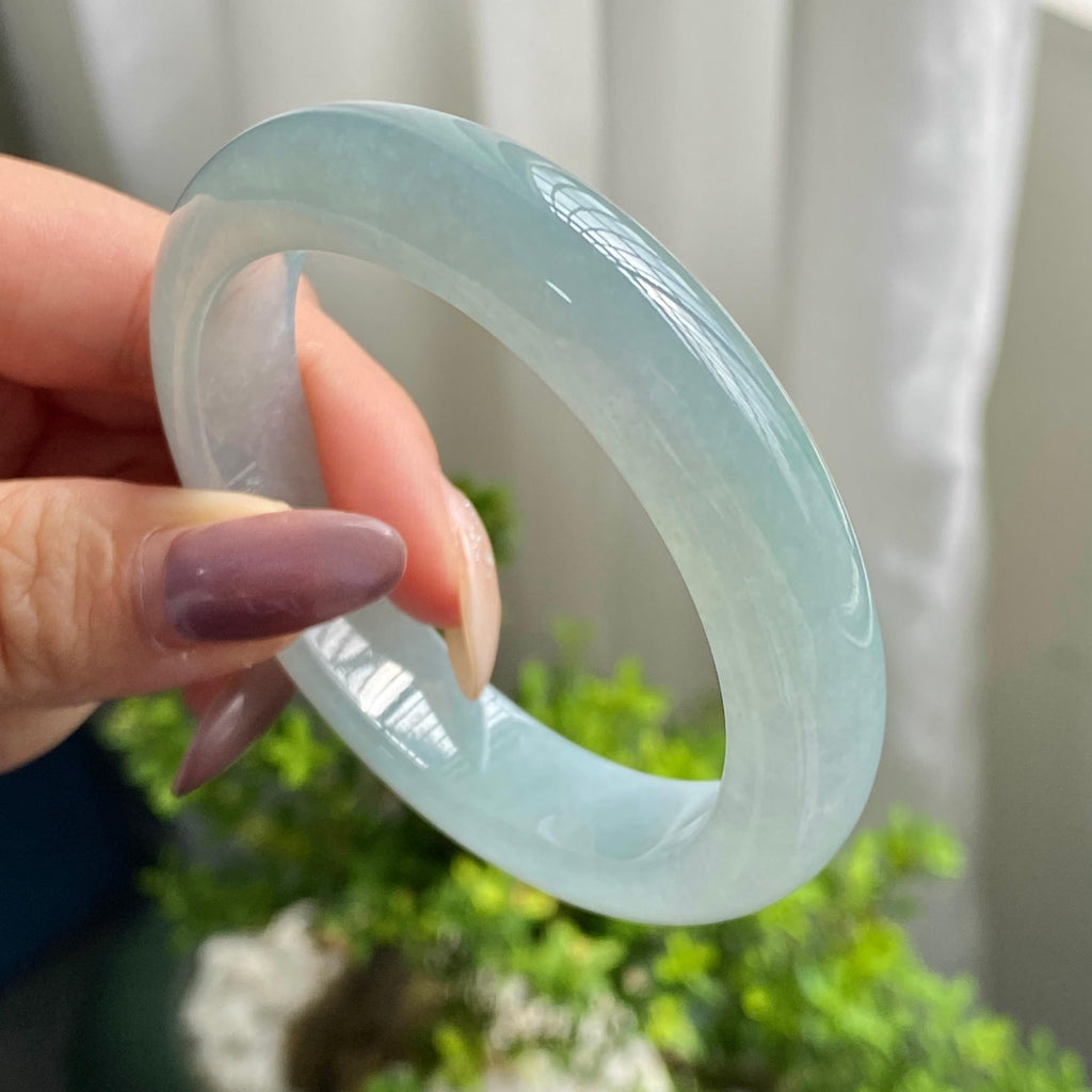 糯冰种晴底平安镯（55圈）（yc200594）