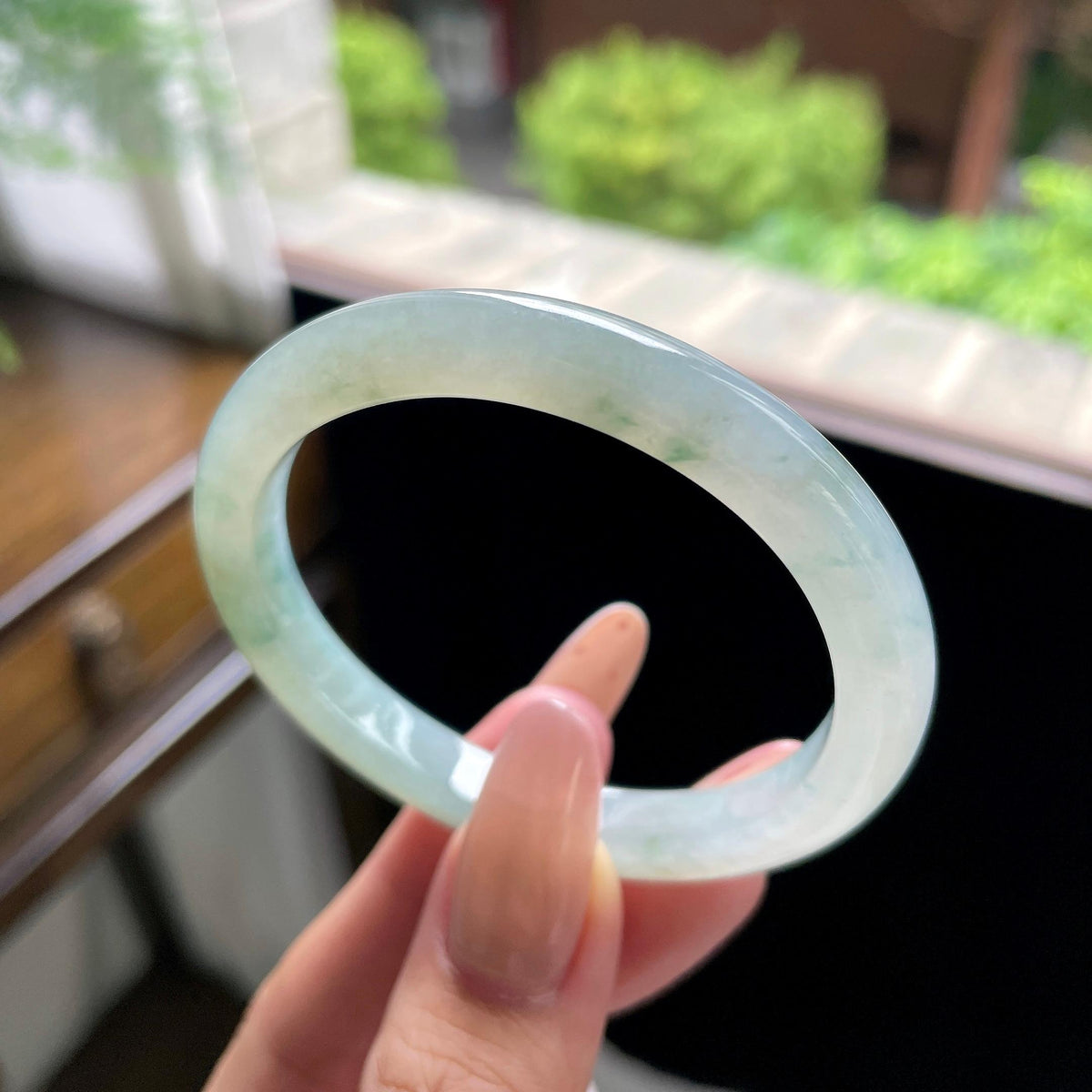 小圈口 细糯种晴底飘花贵妃 52圈（yc709462）