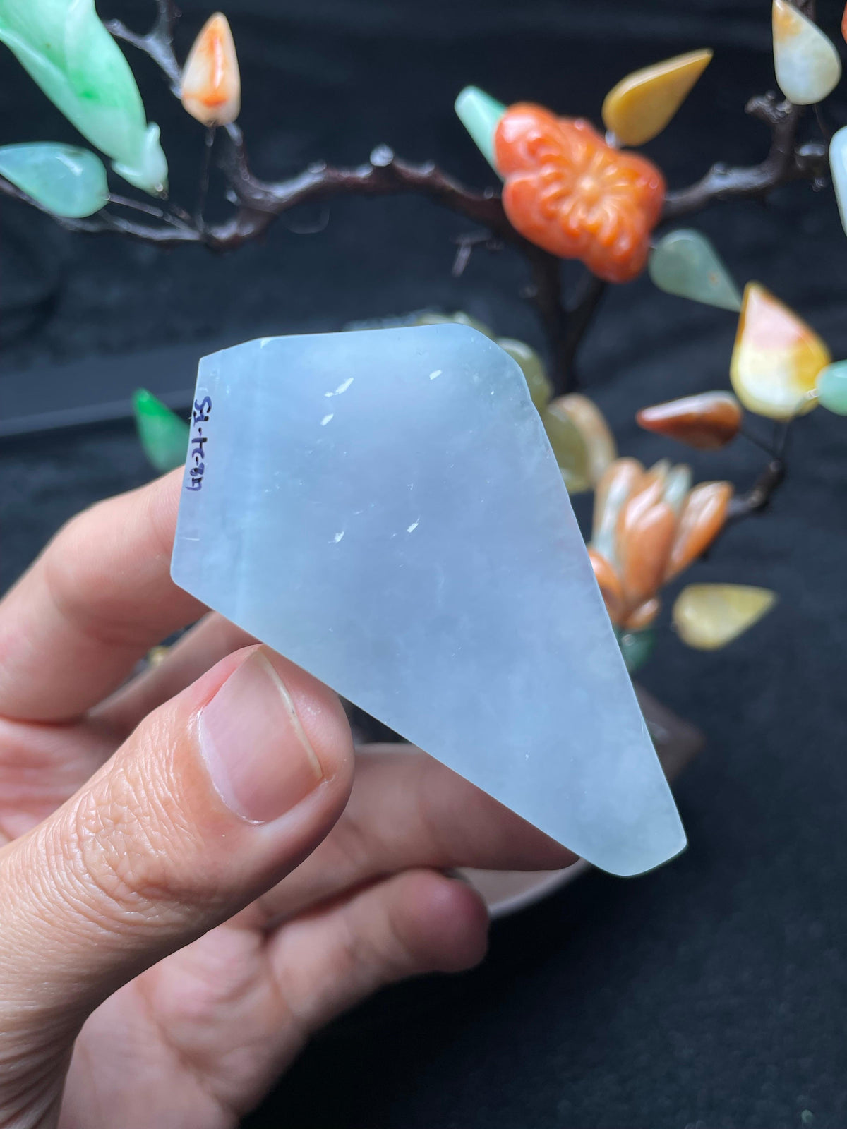 淡春紫翡翠片料（yc708087）
