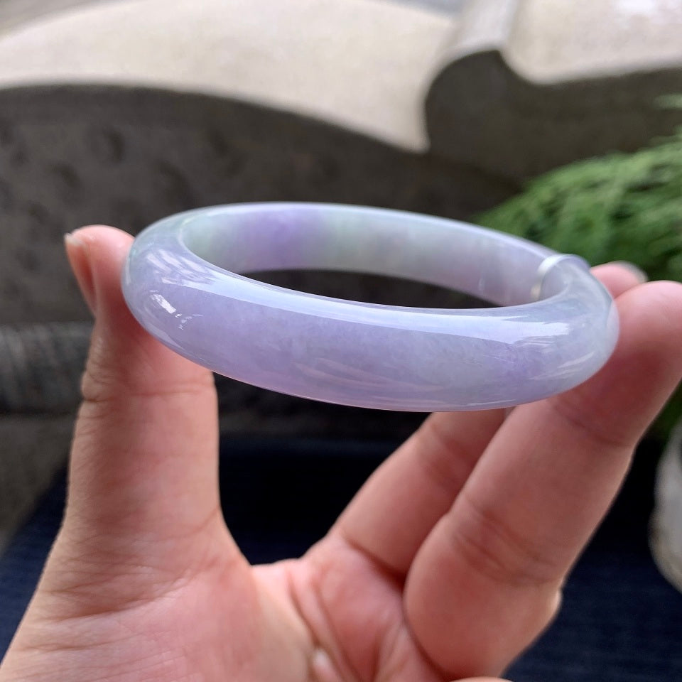 糯种紫罗兰平安镯（56.2mm）（yc093348）