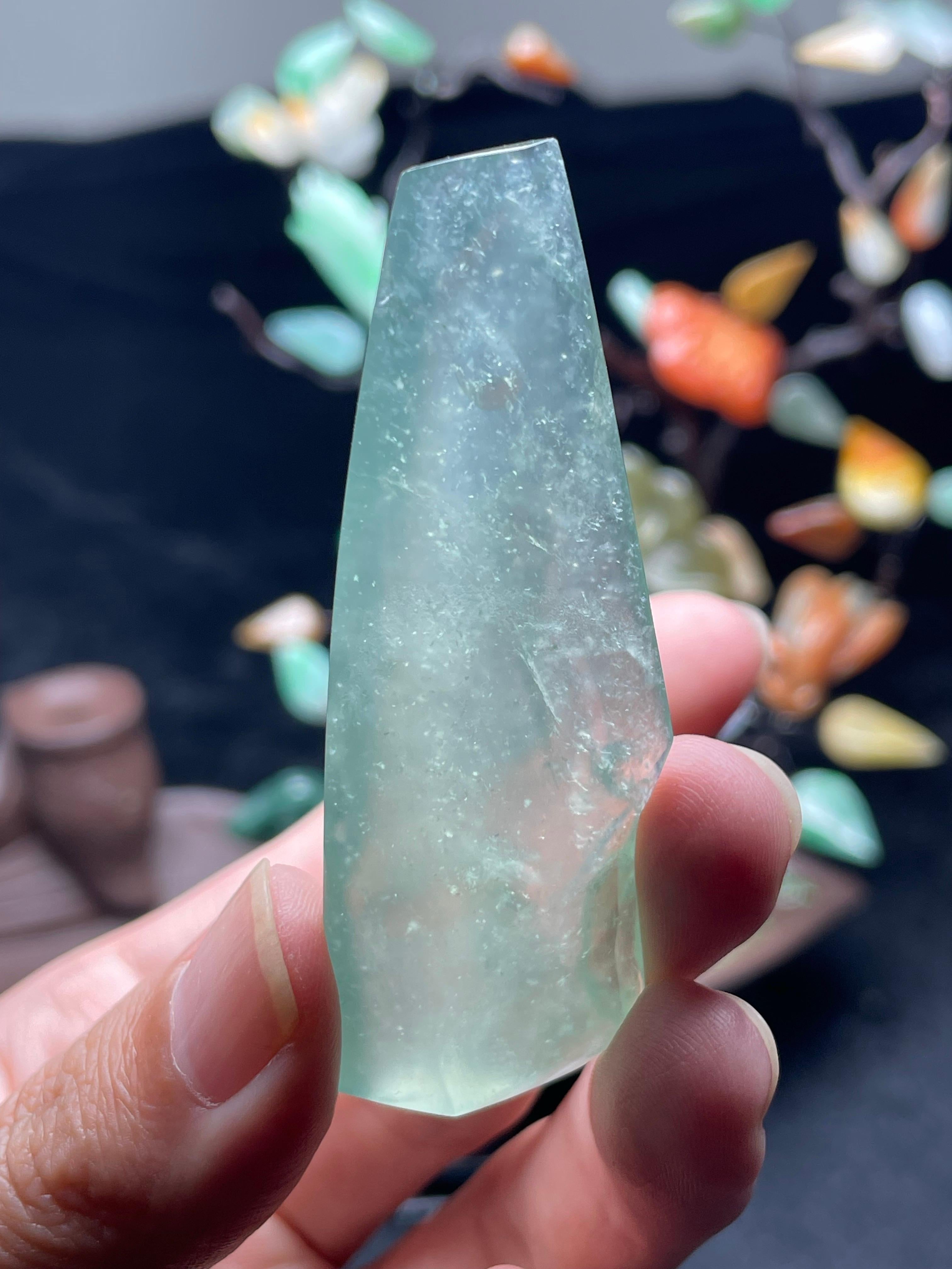 高冰晴水雪花棉片料（yc530019）