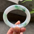 糯化飘花平安镯（52.4mm）（yc029089）