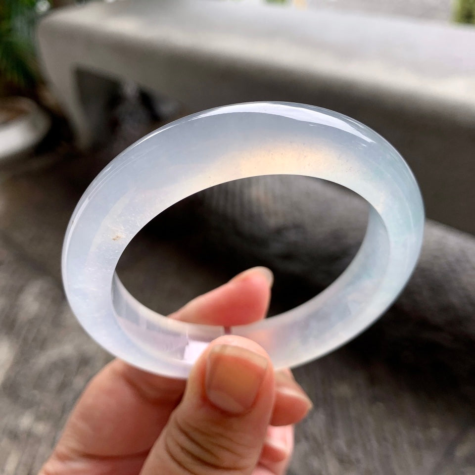 冰种无色平安镯（54mm）（yc096246）