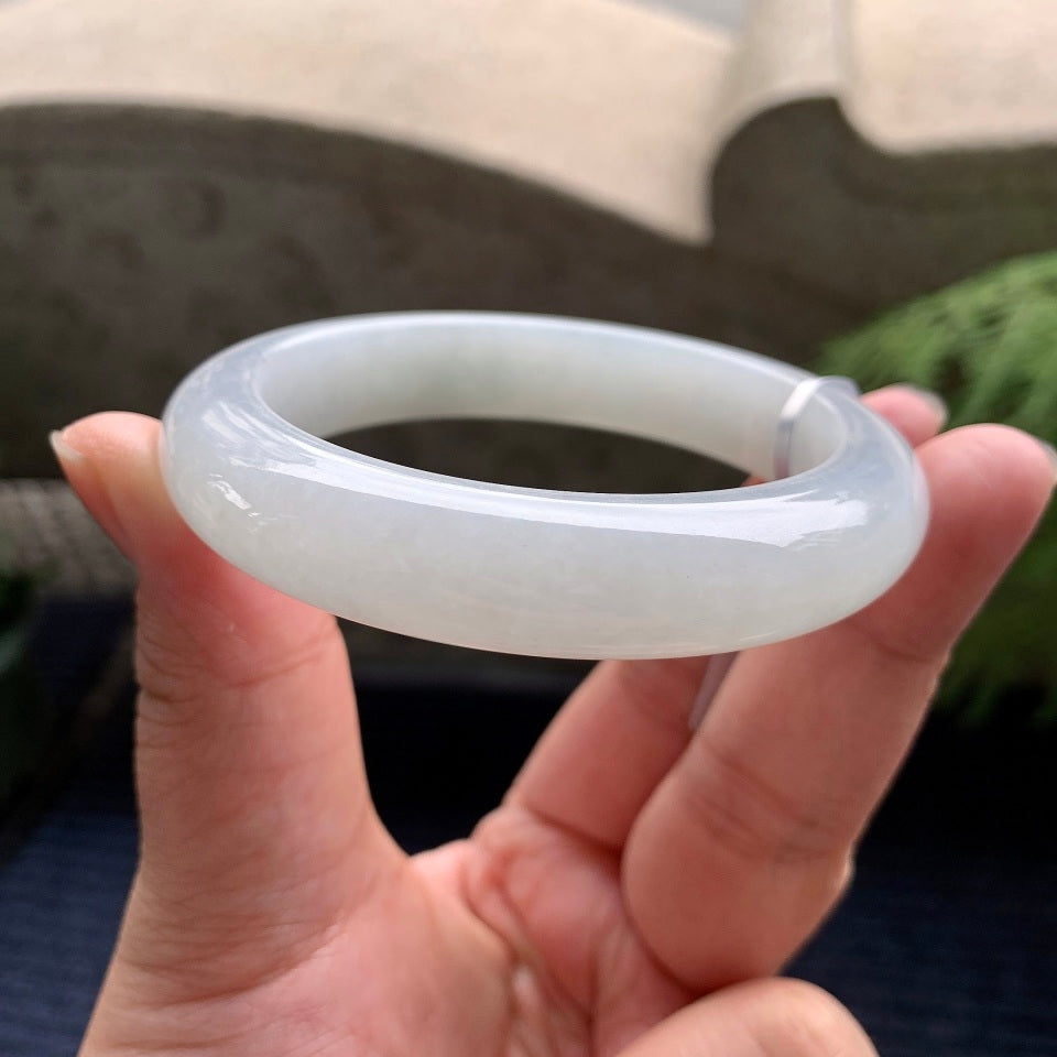 细糯种无色平安镯（56.2mm）（yc088800）