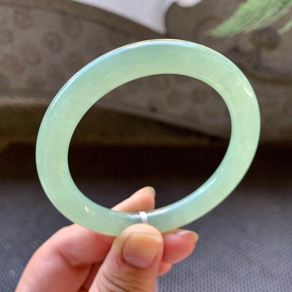 糯冰晴水圆条手镯（56.2mm）（yc017213）