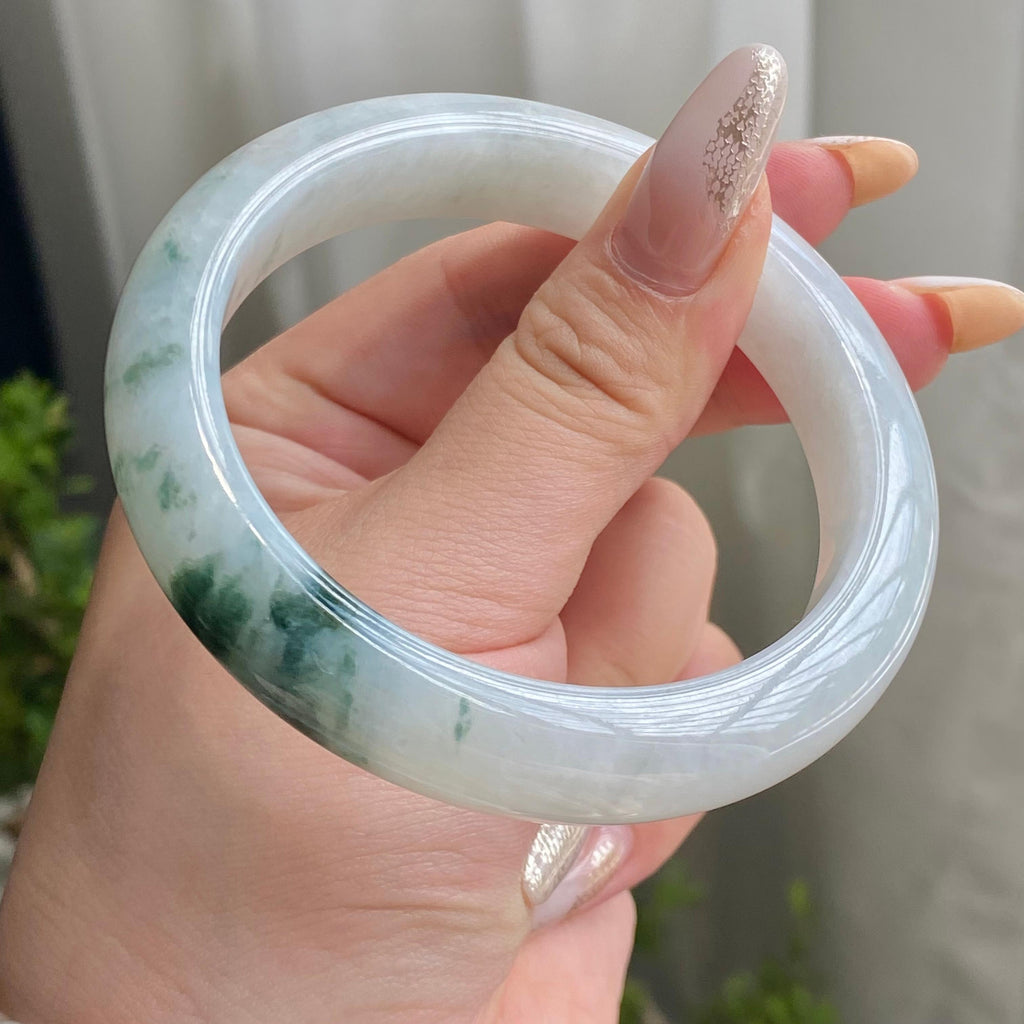 细糯种飘花平安镯（59圈）（yc215653）