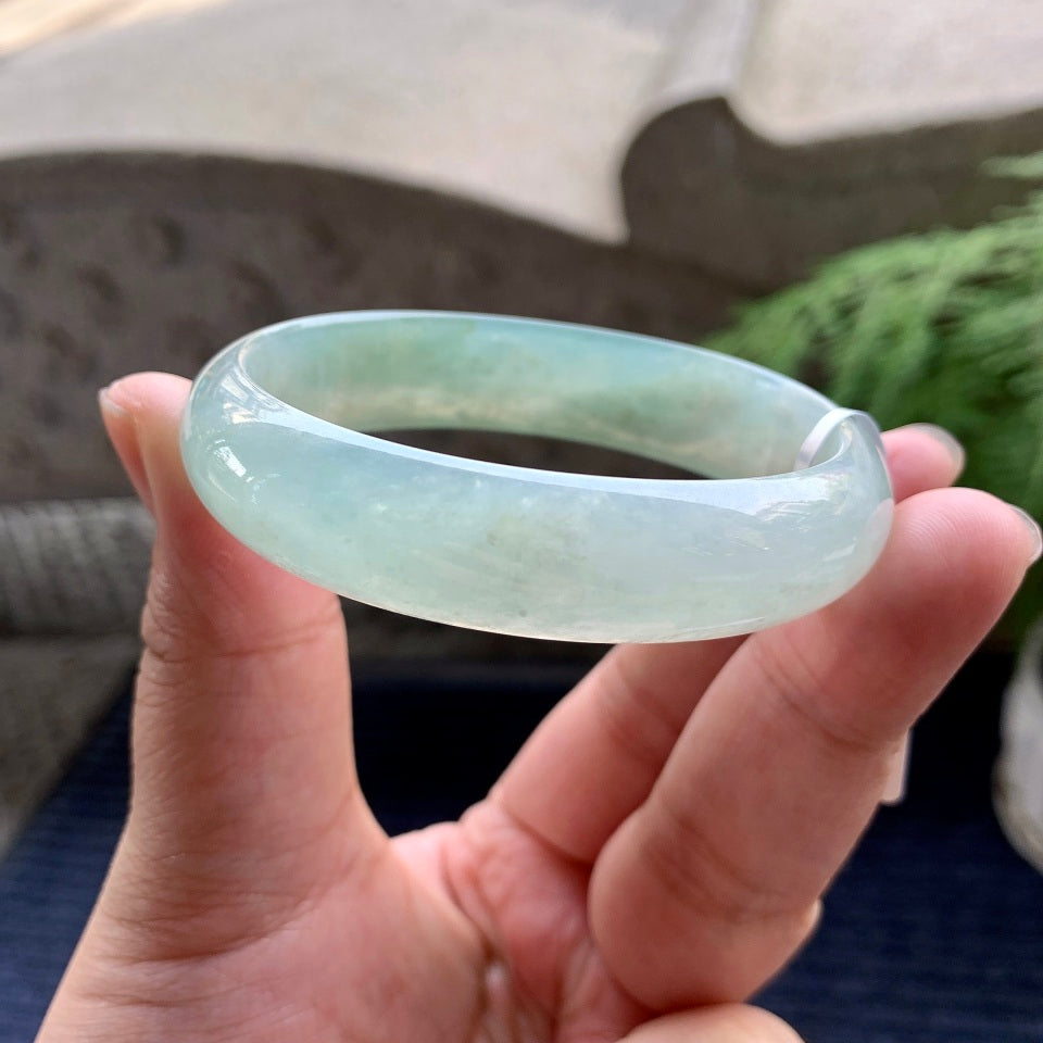 细糯种晴底贵妃手镯（55.4mm）（yc093318）