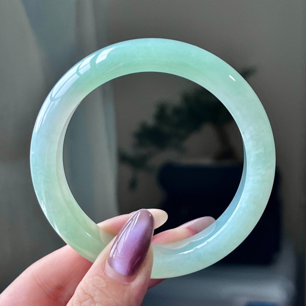 细糯种晴底平安镯（57圈）（yc197954）