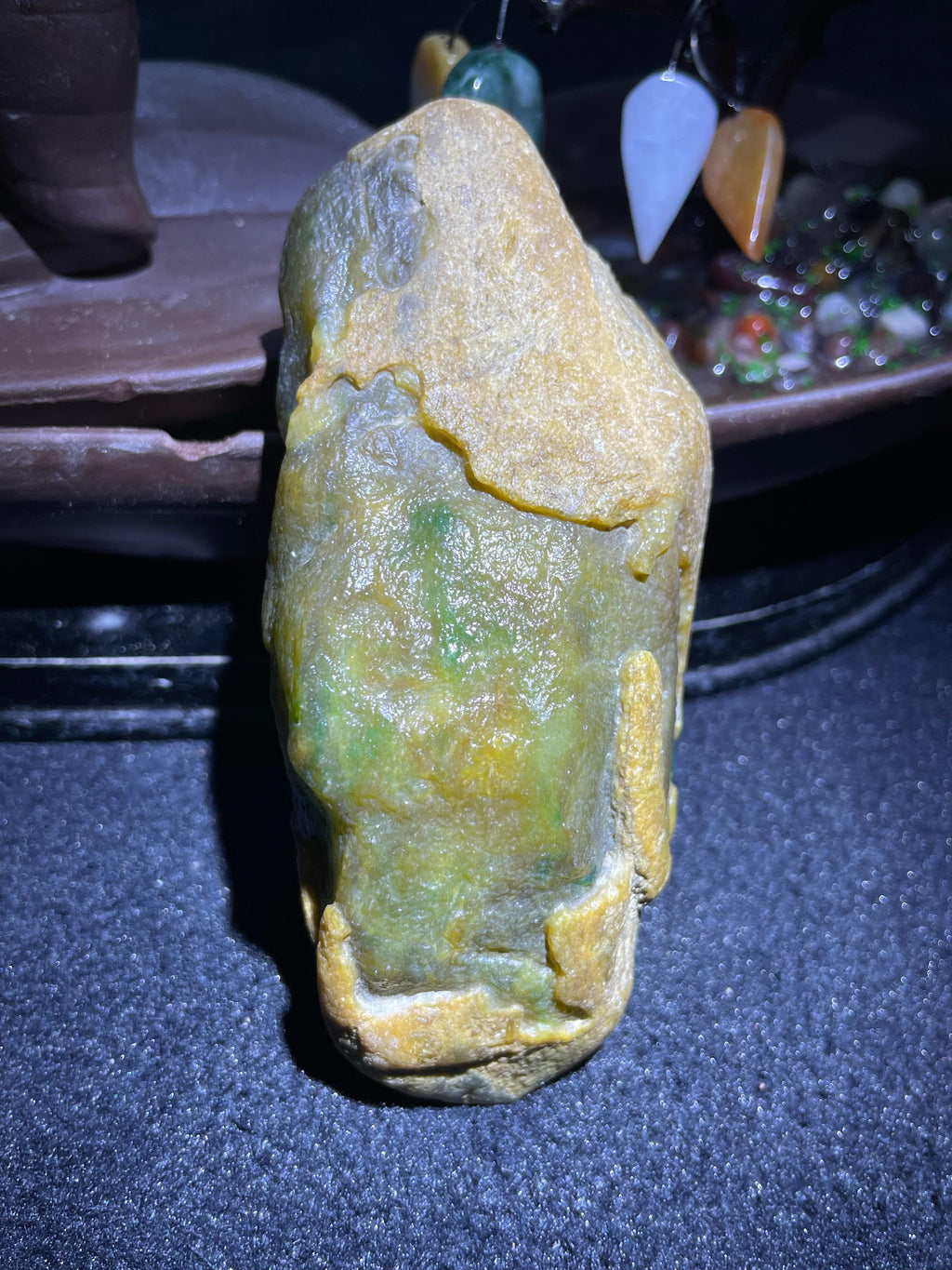 大马坎开窗黄加绿牌子料（yc706684）
