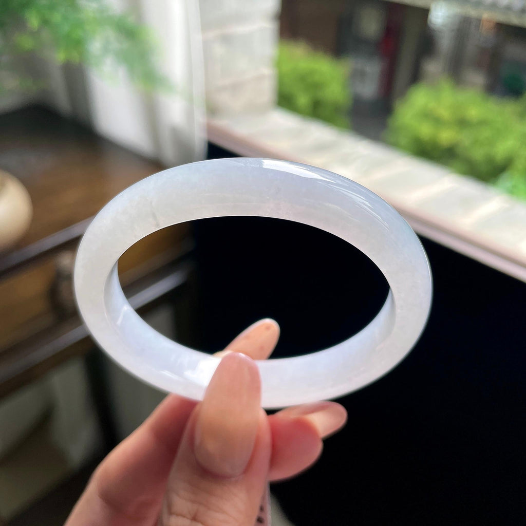 细糯种白月光飘绿贵妃 52圈 天然缅甸A货翡翠（yc696410）