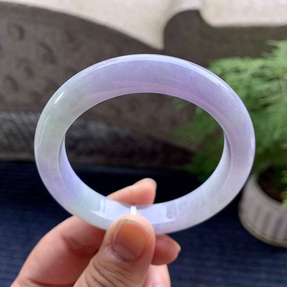 糯种紫罗兰平安镯（56.2mm）（yc093348）