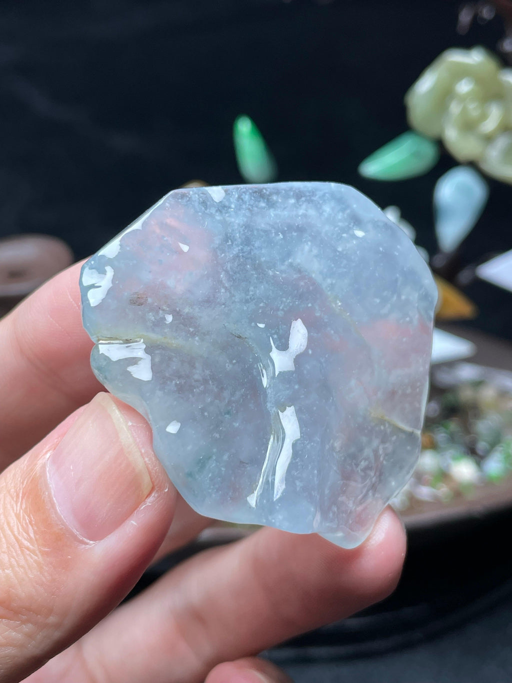 高冰雪花棉挂件料（yc521748）