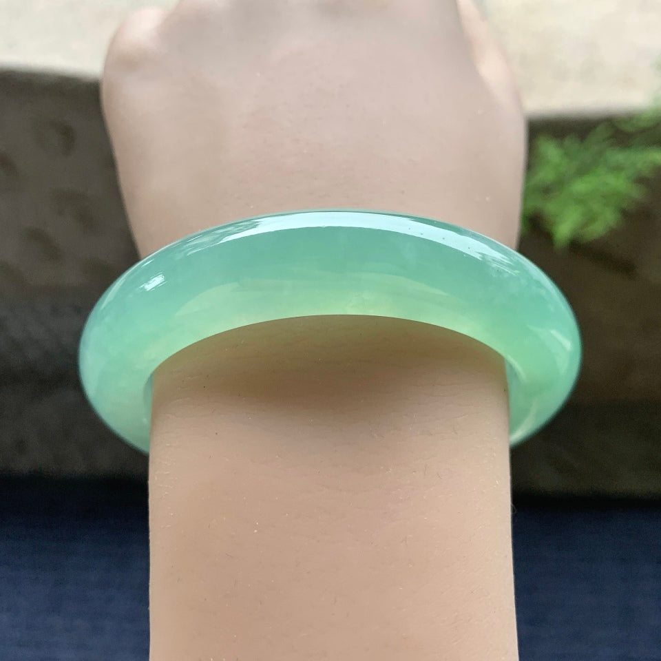 冰种晴水平安镯（56.6mm）（yc166107）