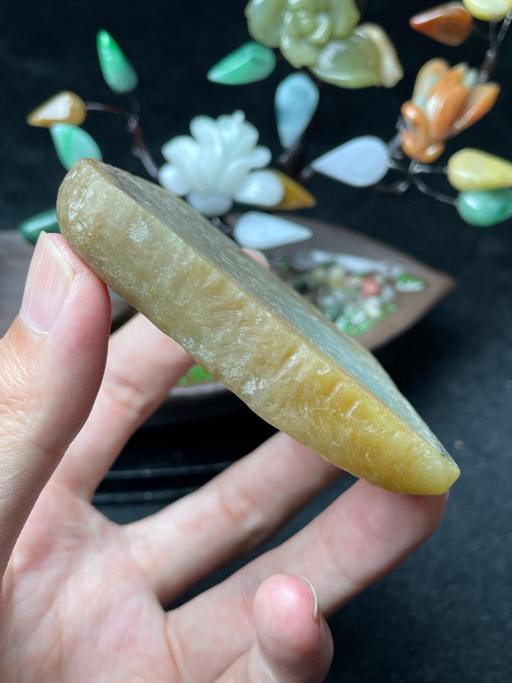 大马坎黄加绿牌子料（yc521729）