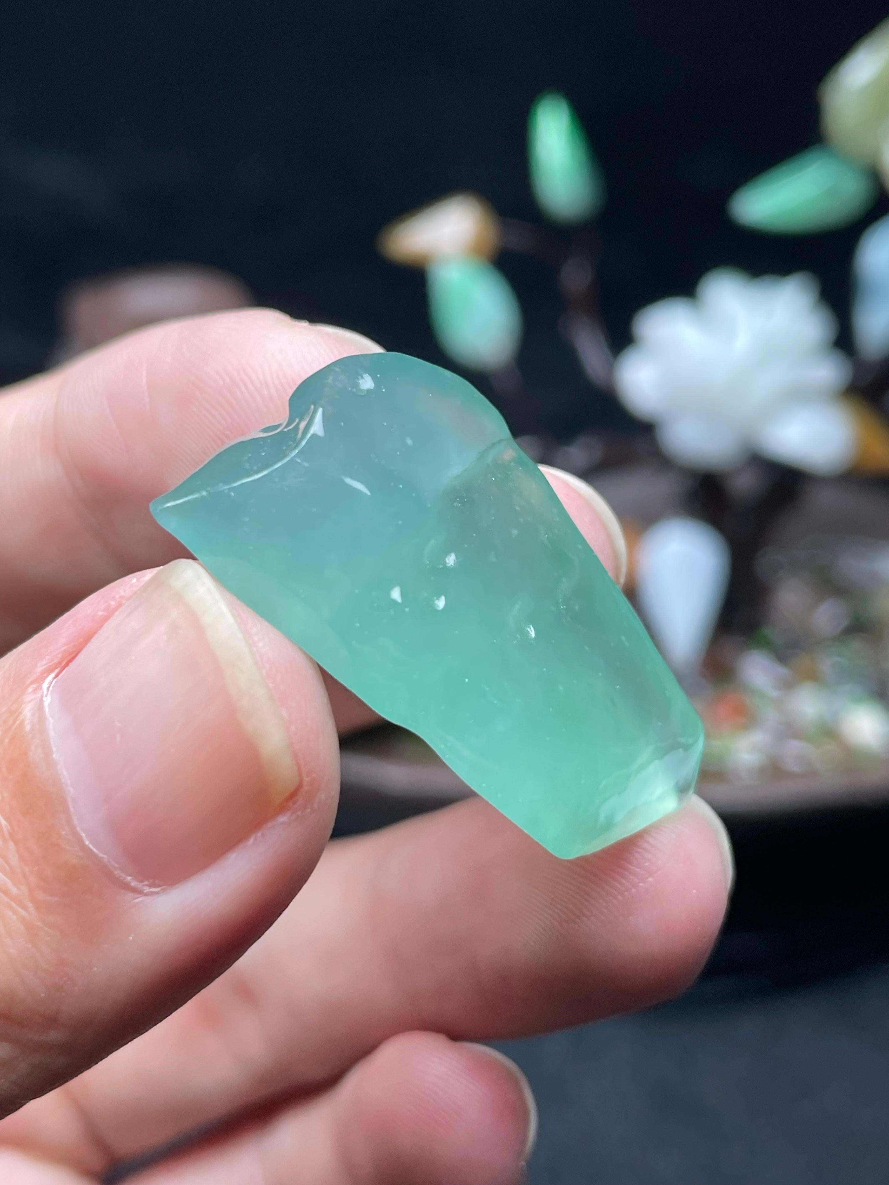 高冰晴雪花棉随形小料（yc529935）