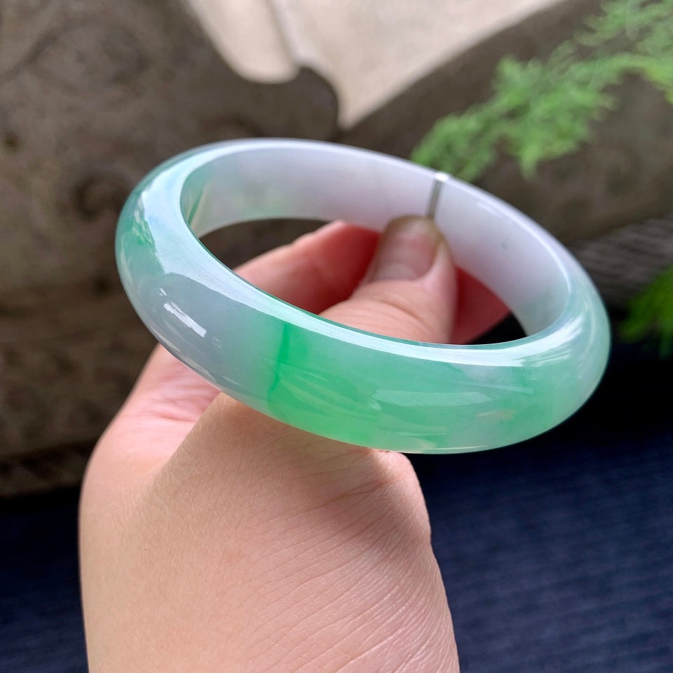 细糯种春彩平安镯（57.7mm）（yc166221）