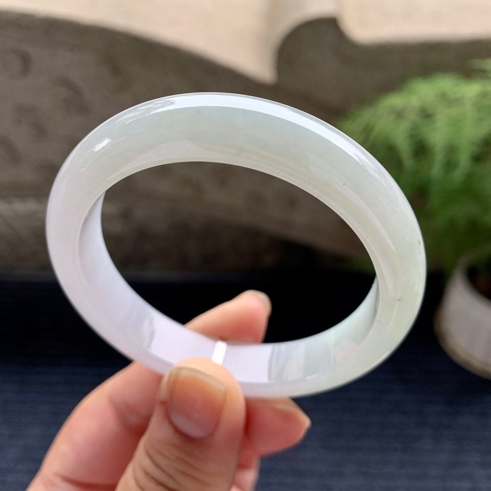 细糯种无色平安镯（54mm）（yc088774）