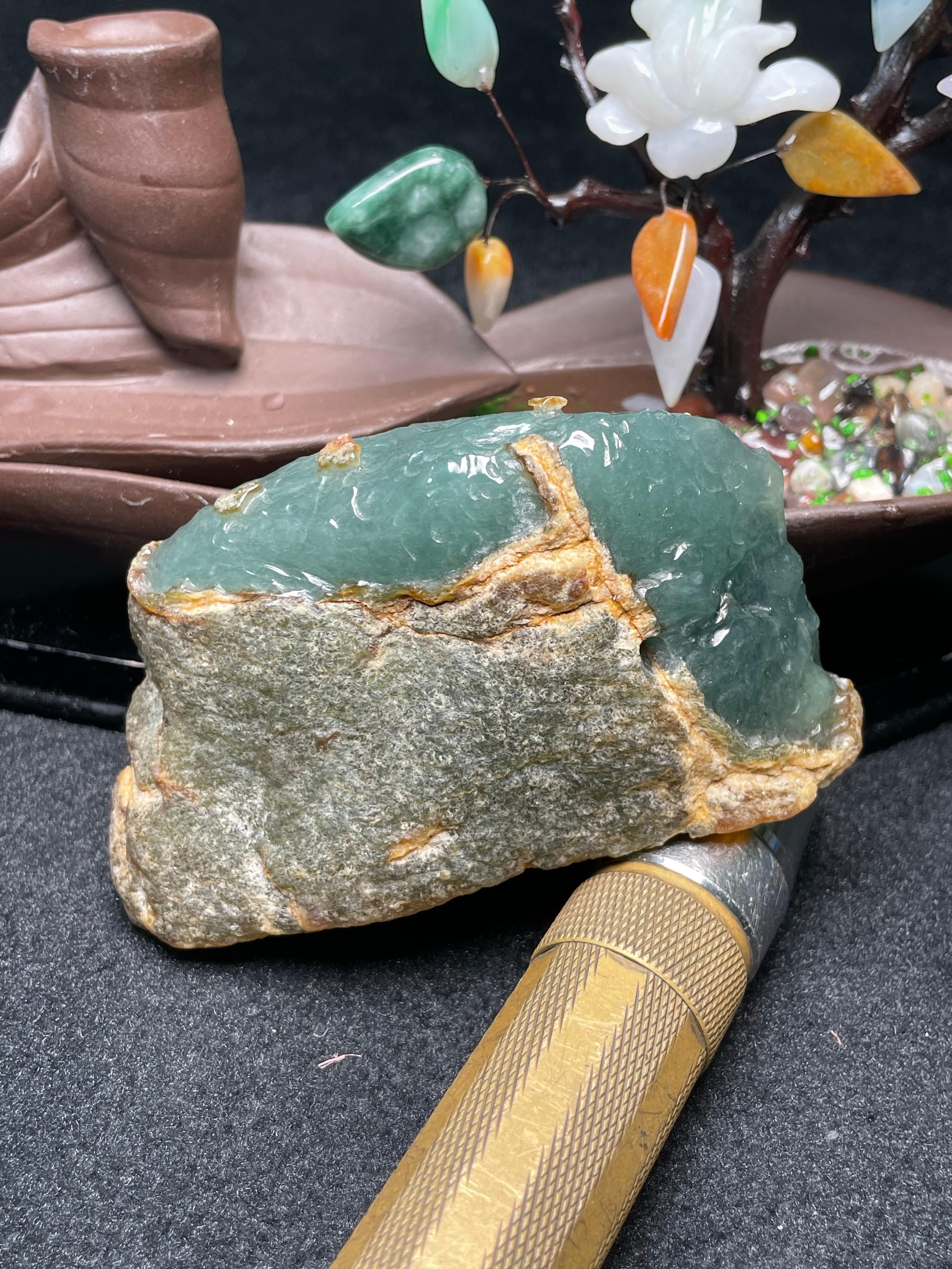 莫西沙开窗冰晴飘花牌子料（yc504359）