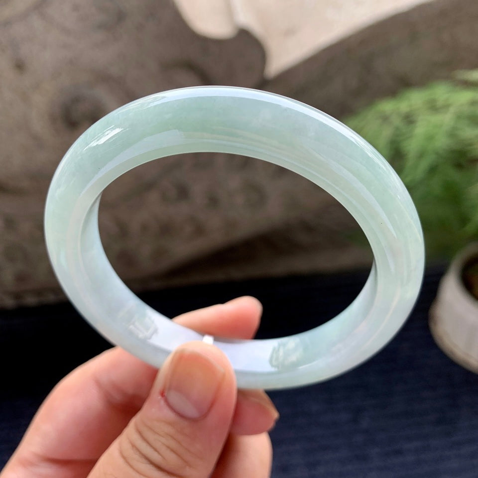 细糯种晴底平安镯（57.6mm）（yc090920）