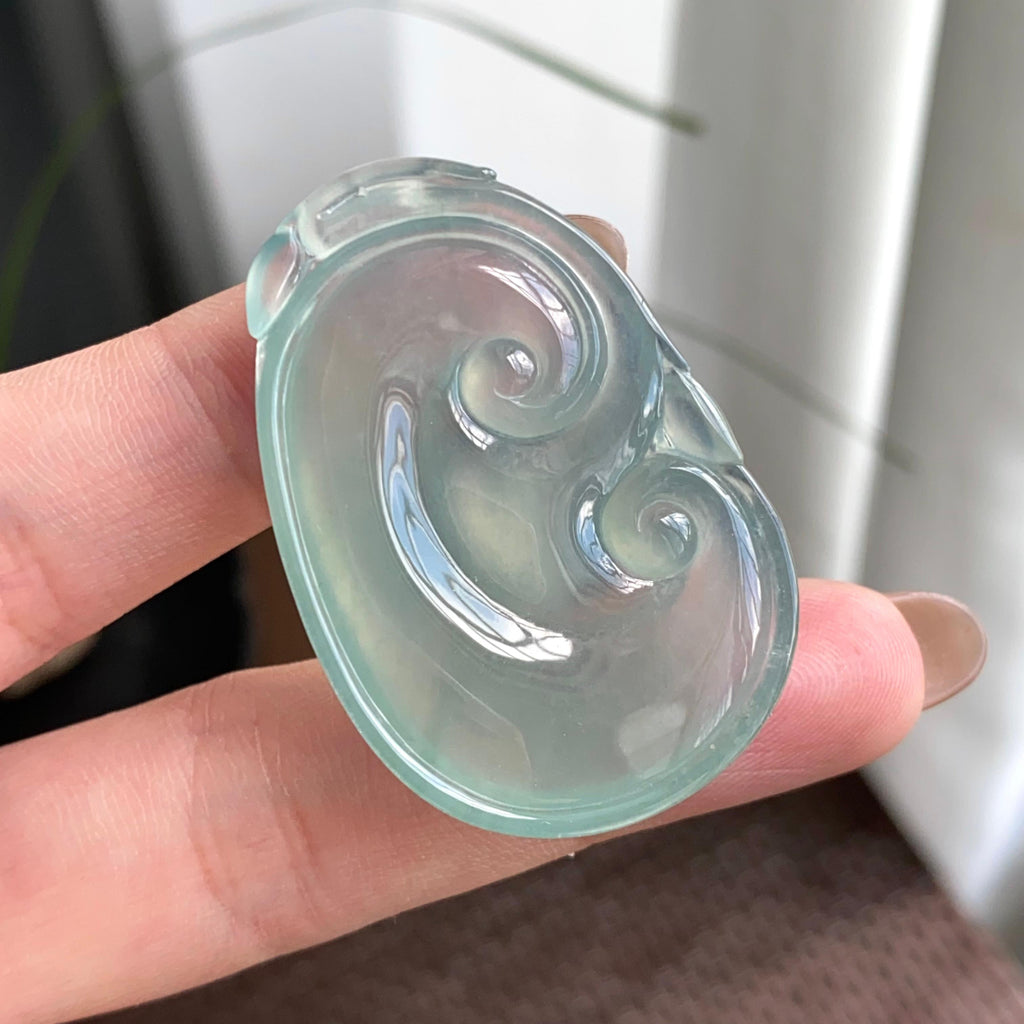 冰种晴底如意吊坠（yc263805）