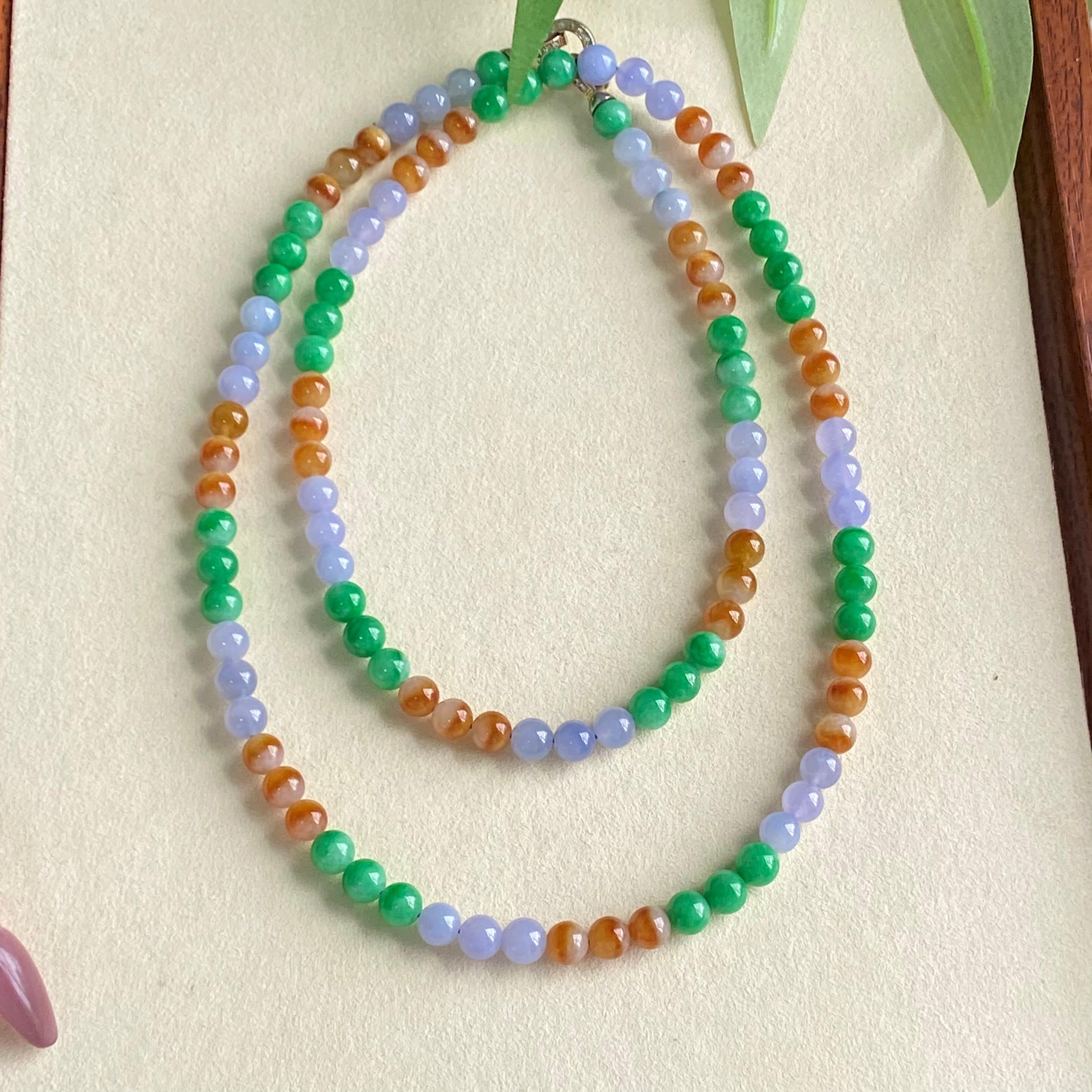 冰种多宝珠链（107颗）（yc196874）