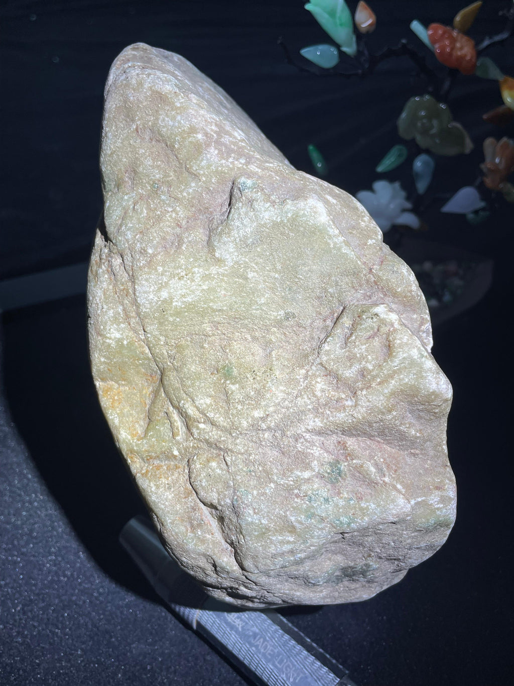 木那开窗飘花手镯大料（yc703117）