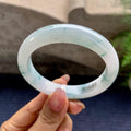 细糯种飘花平安镯（55.7mm）（yc280876）