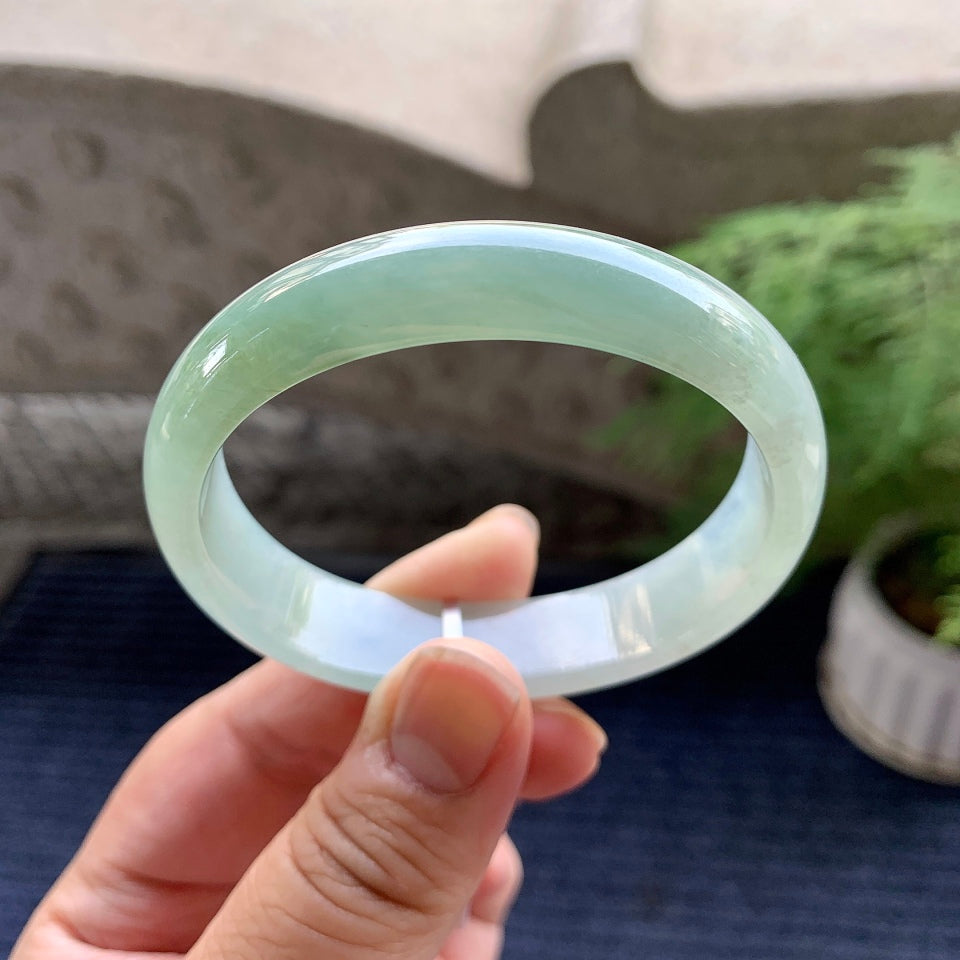 细糯种晴底贵妃手镯（55.4mm）（yc093318）