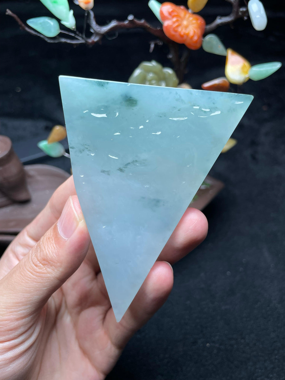 冰飘花三角片料（yc709234）