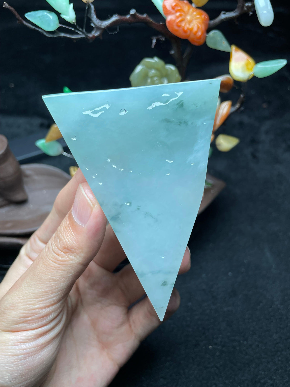 冰飘花三角片料（yc709234）