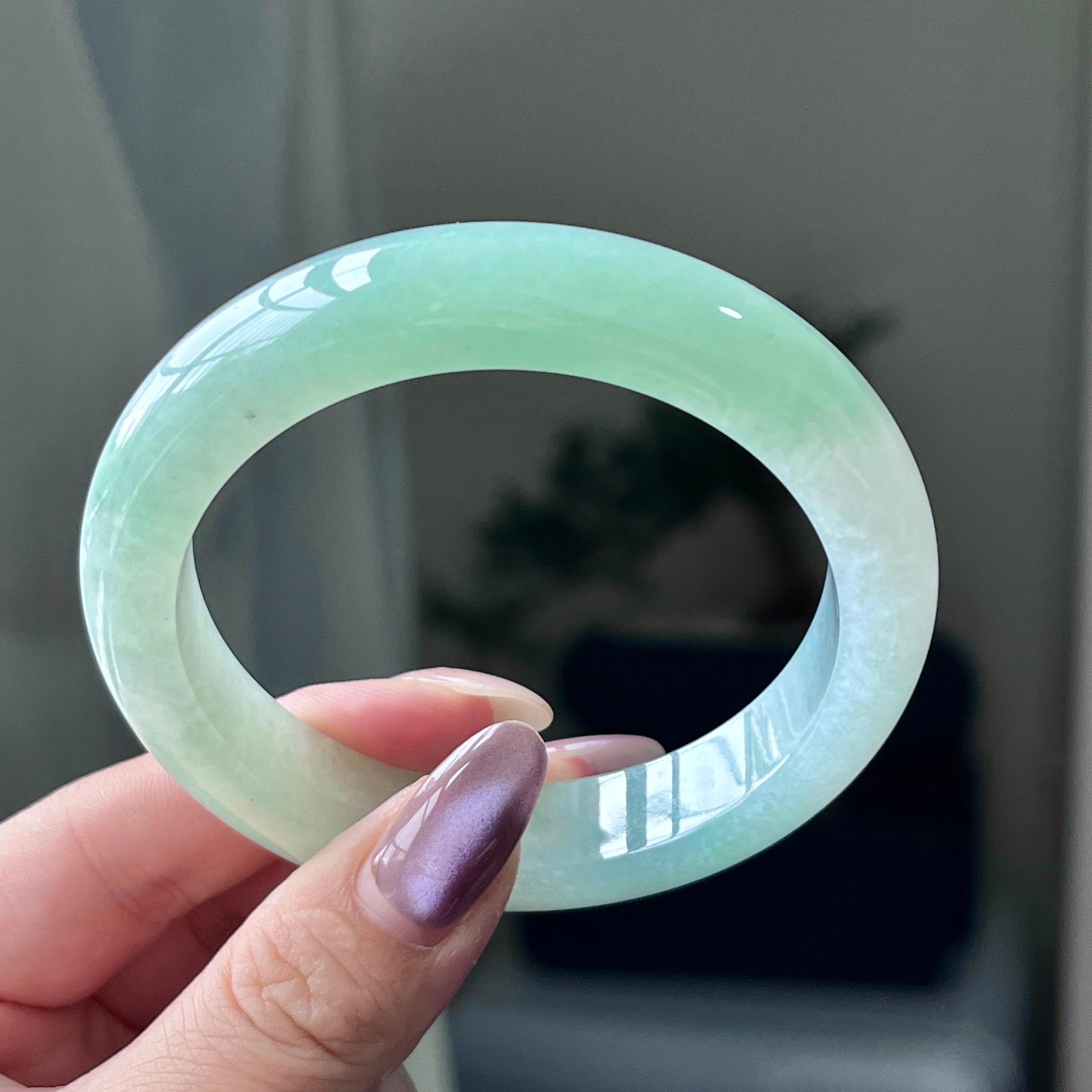 细糯种晴底平安镯（57圈）（yc197954）