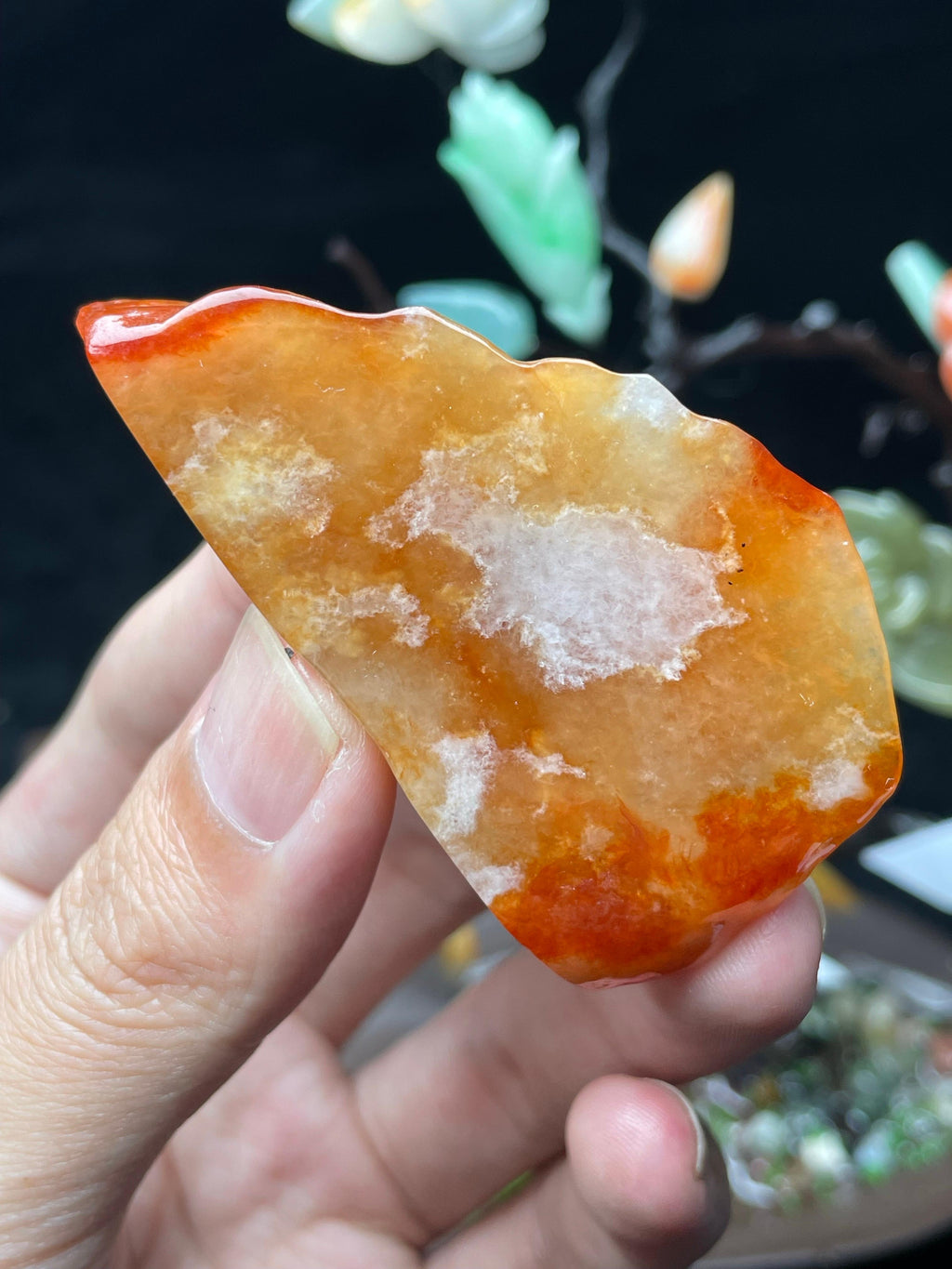 红翡成对片料（yc517704）