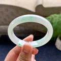 细糯种飘绿贵妃手镯（54.5mm）（yc116158）