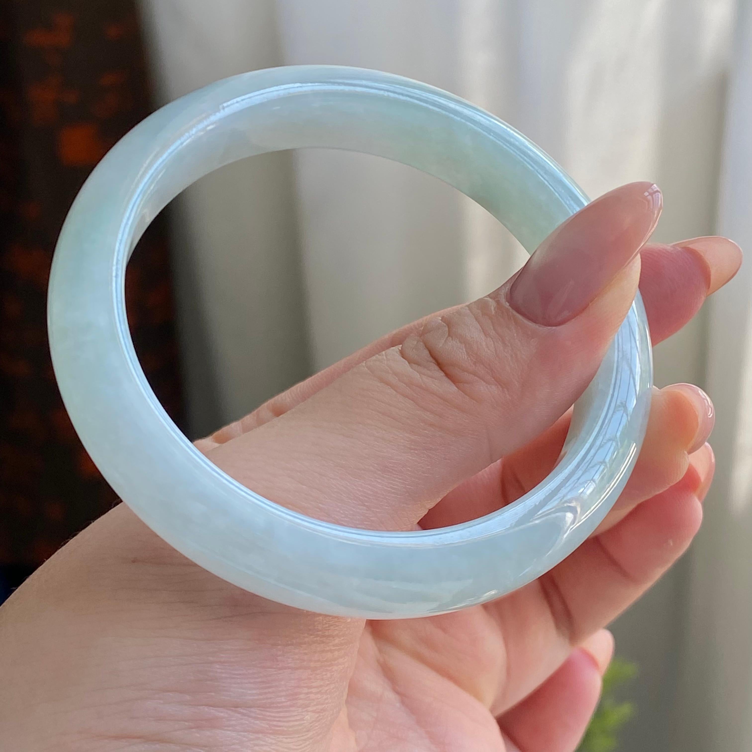 细糯种晴底平安镯（56圈）（yc226859）