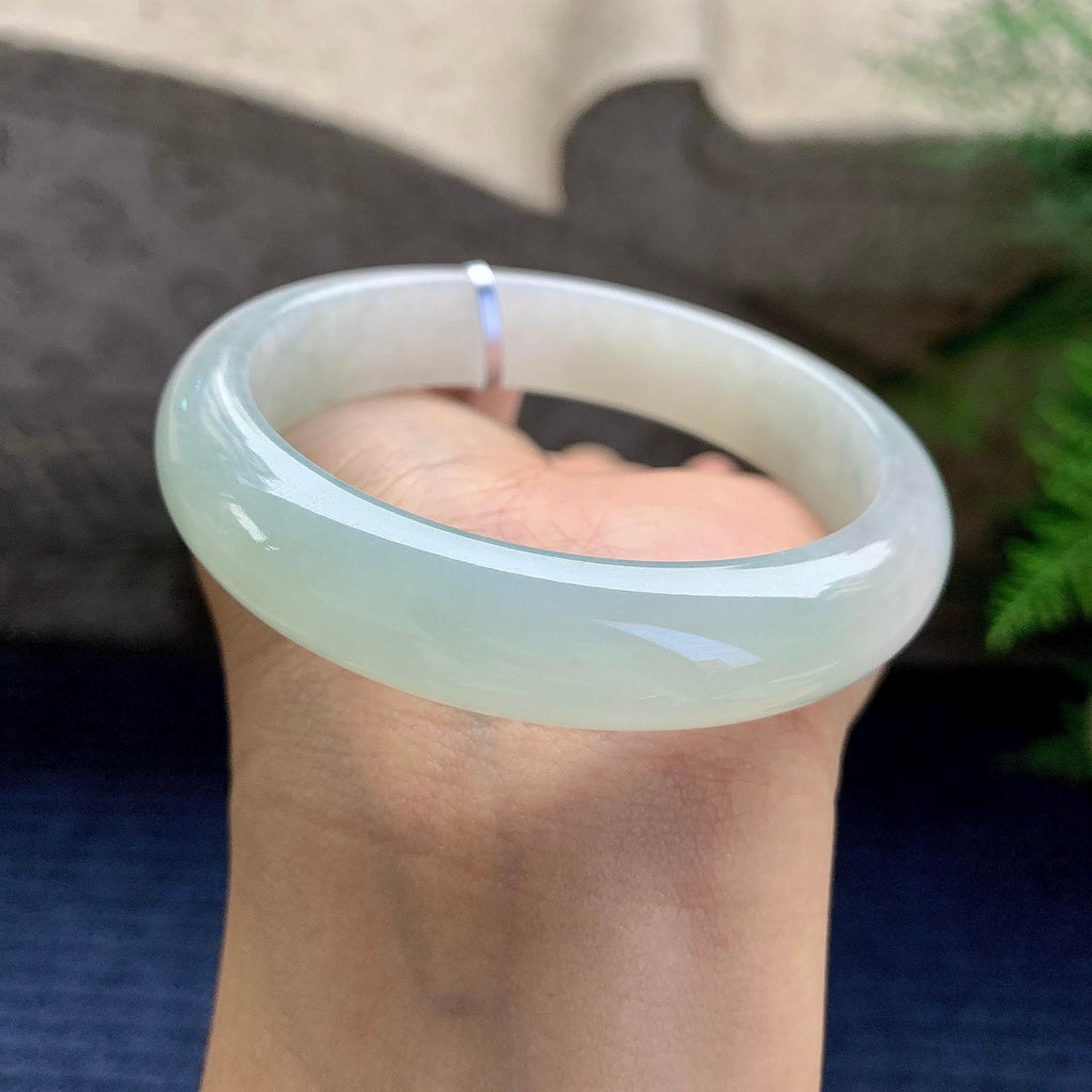 细糯种晴底平安镯（56.2mm）（yc280852）