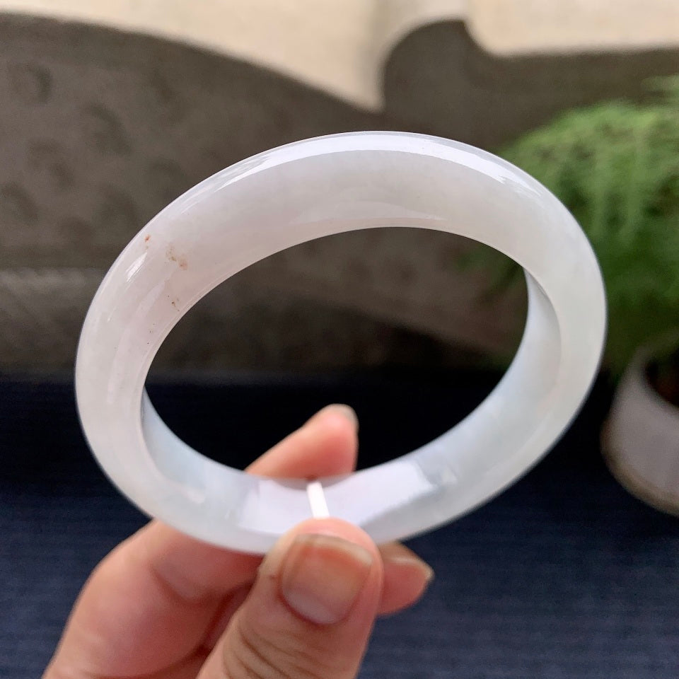 细糯种无色平安镯（57.3mm）（yc088754）