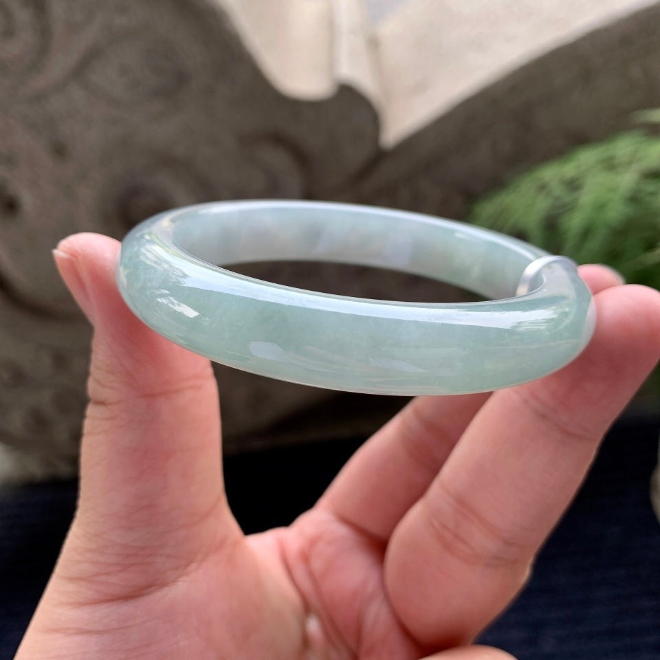 细糯种晴底平安镯（57.6mm）（yc090920）