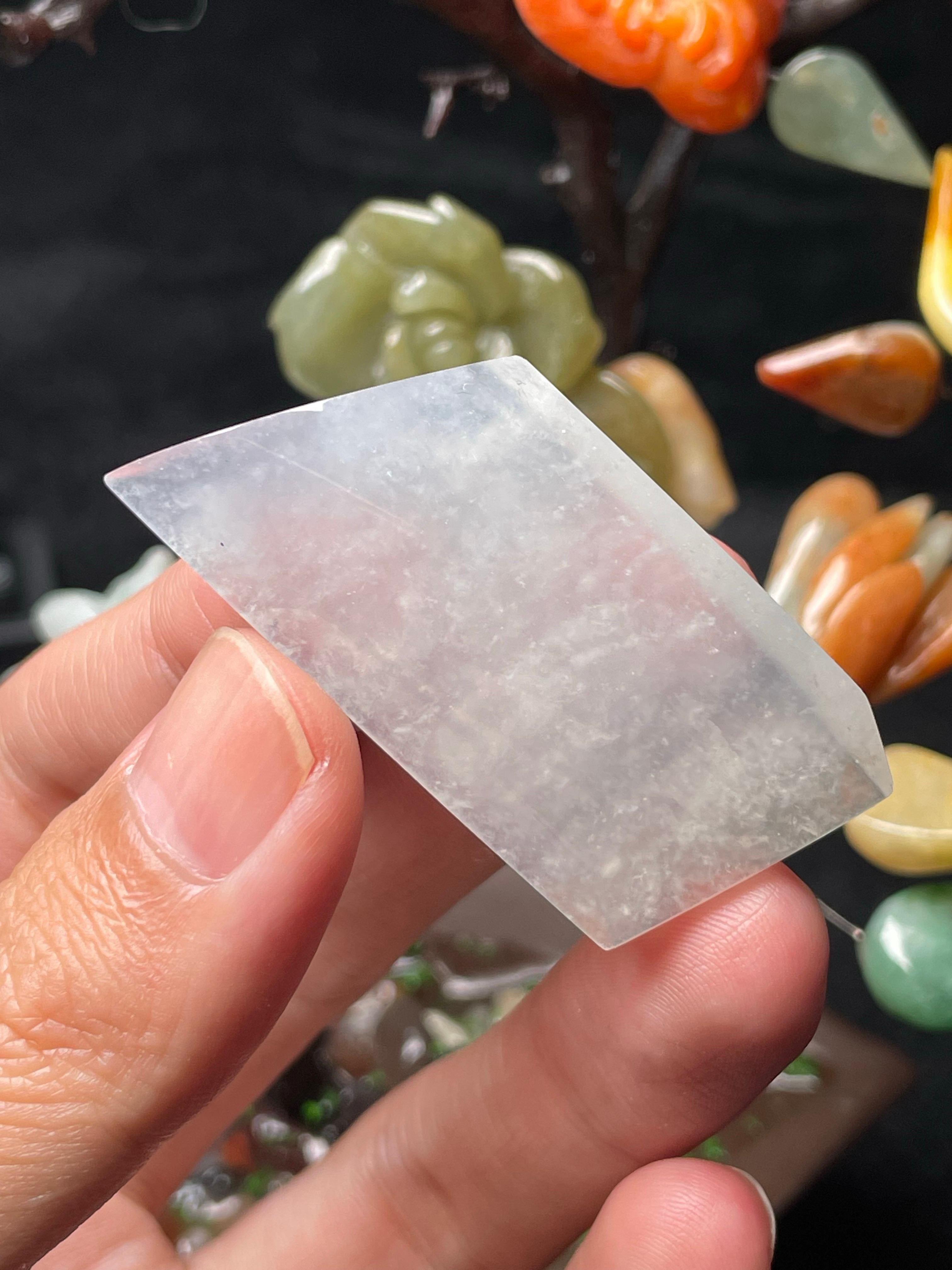 高冰木那雪花棉挂件料（yc503412）