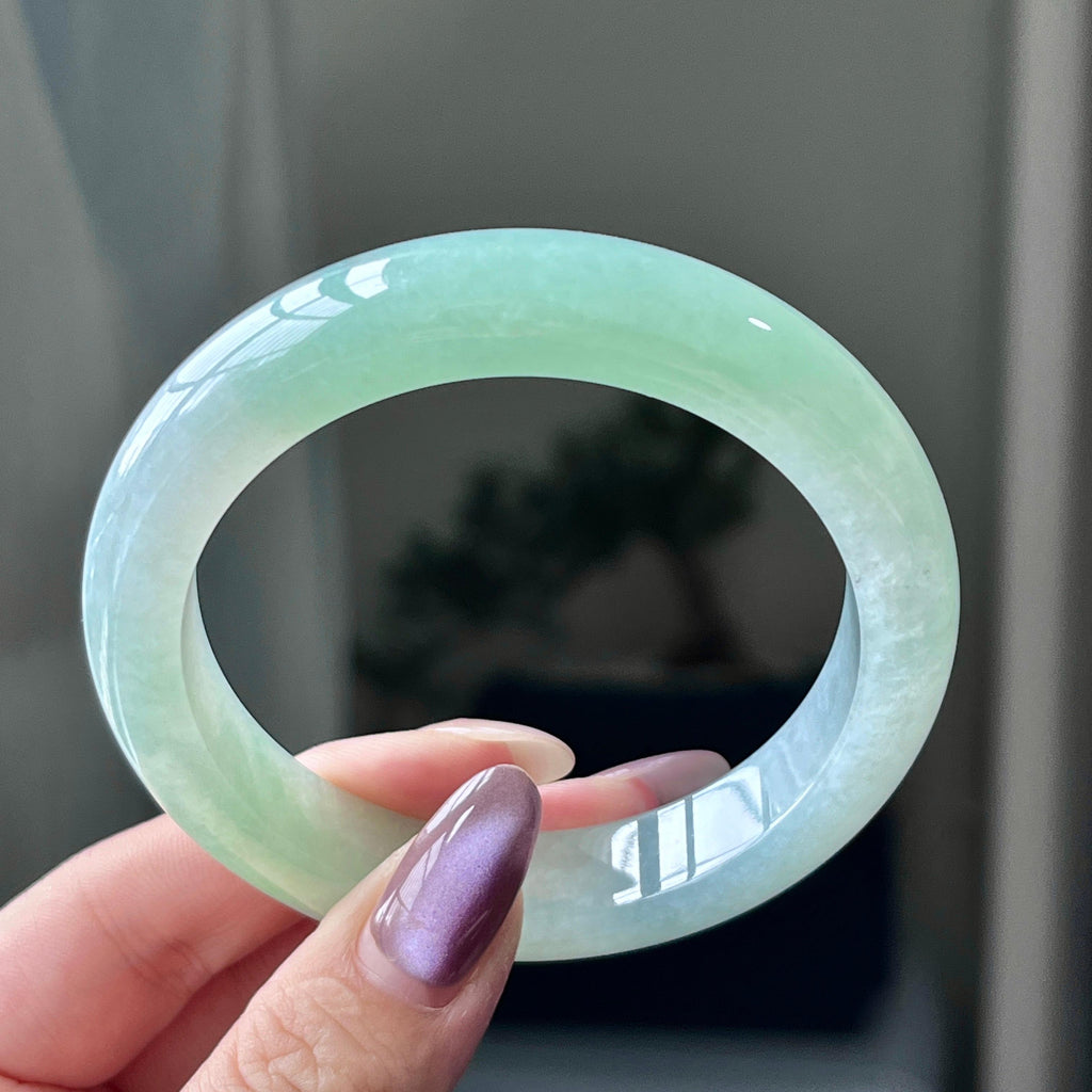 细糯种晴底平安镯（57圈）（yc197954）