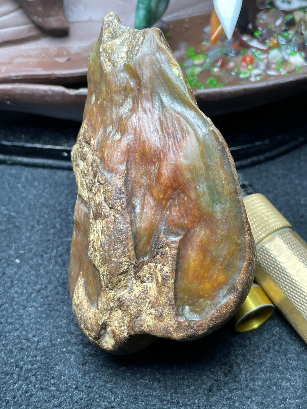 大马坎开窗冰底黄加绿（yc695197）