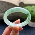细糯种飘花贵妃手镯（53.2mm）（yc082034）