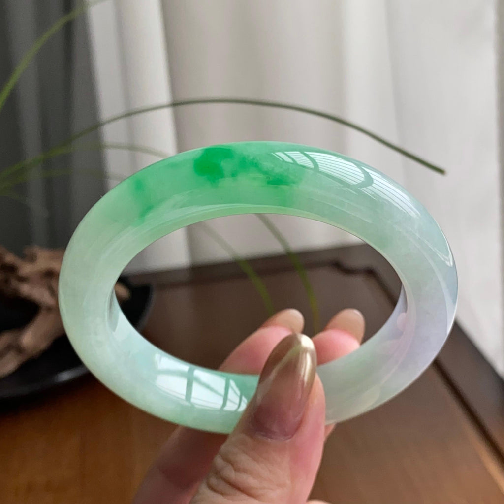 细糯种春彩平安镯（54圈）（yc259485）