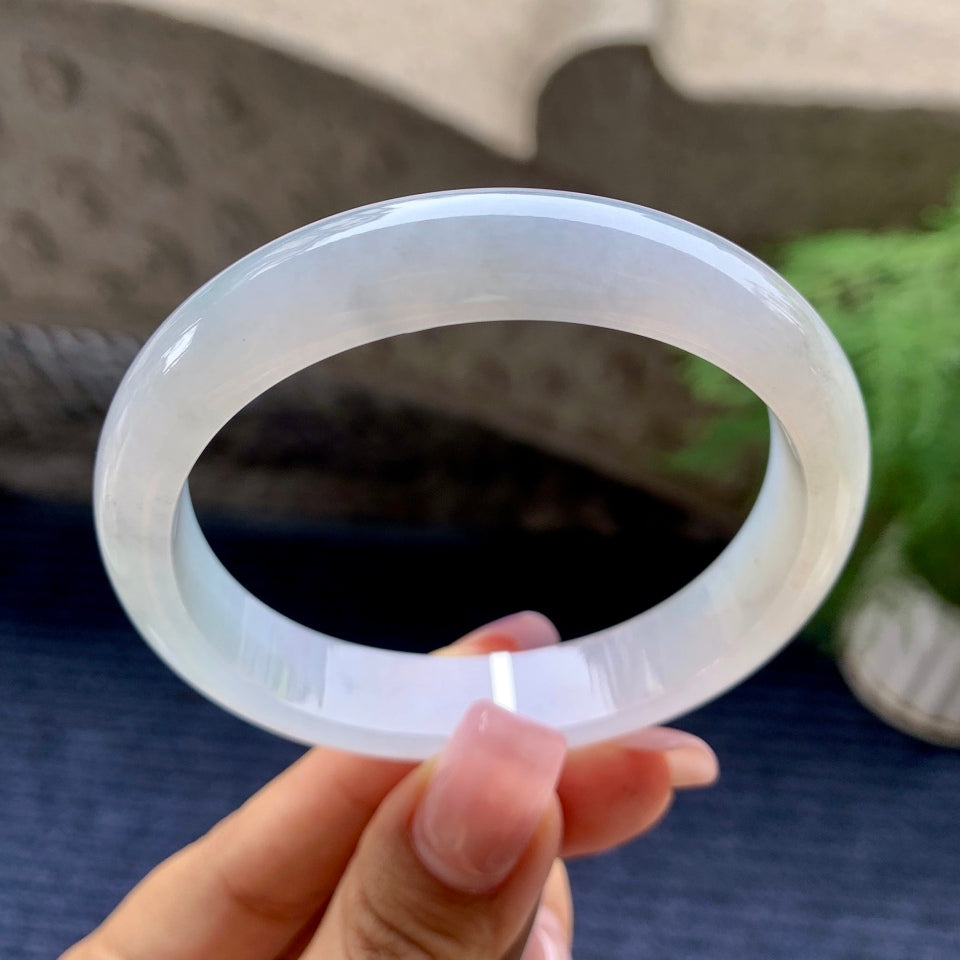 糯冰种无色贵妃手镯（57mm）（yc101904）