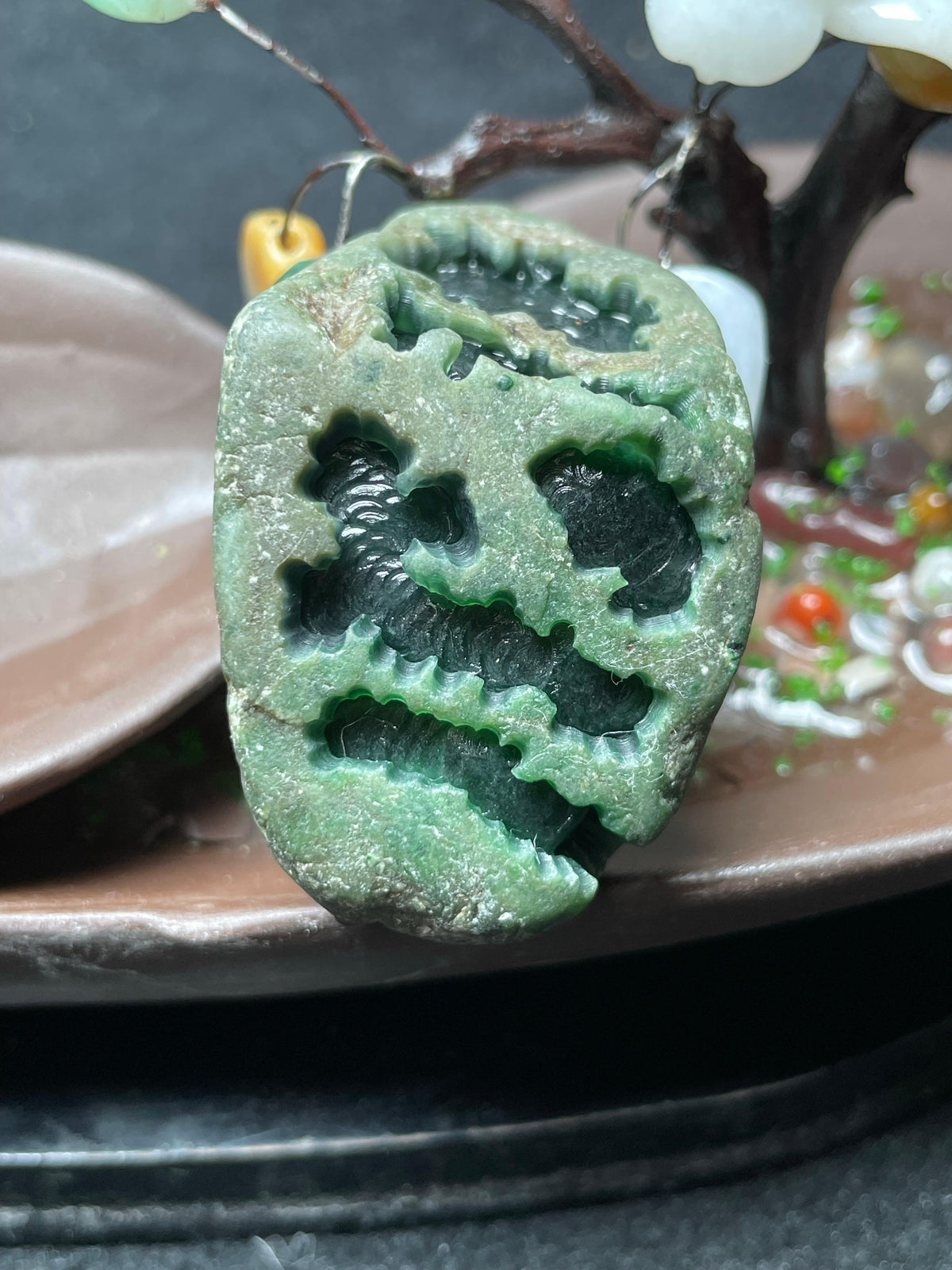 南齐开窗蓝水飘色小精品（yc538270）