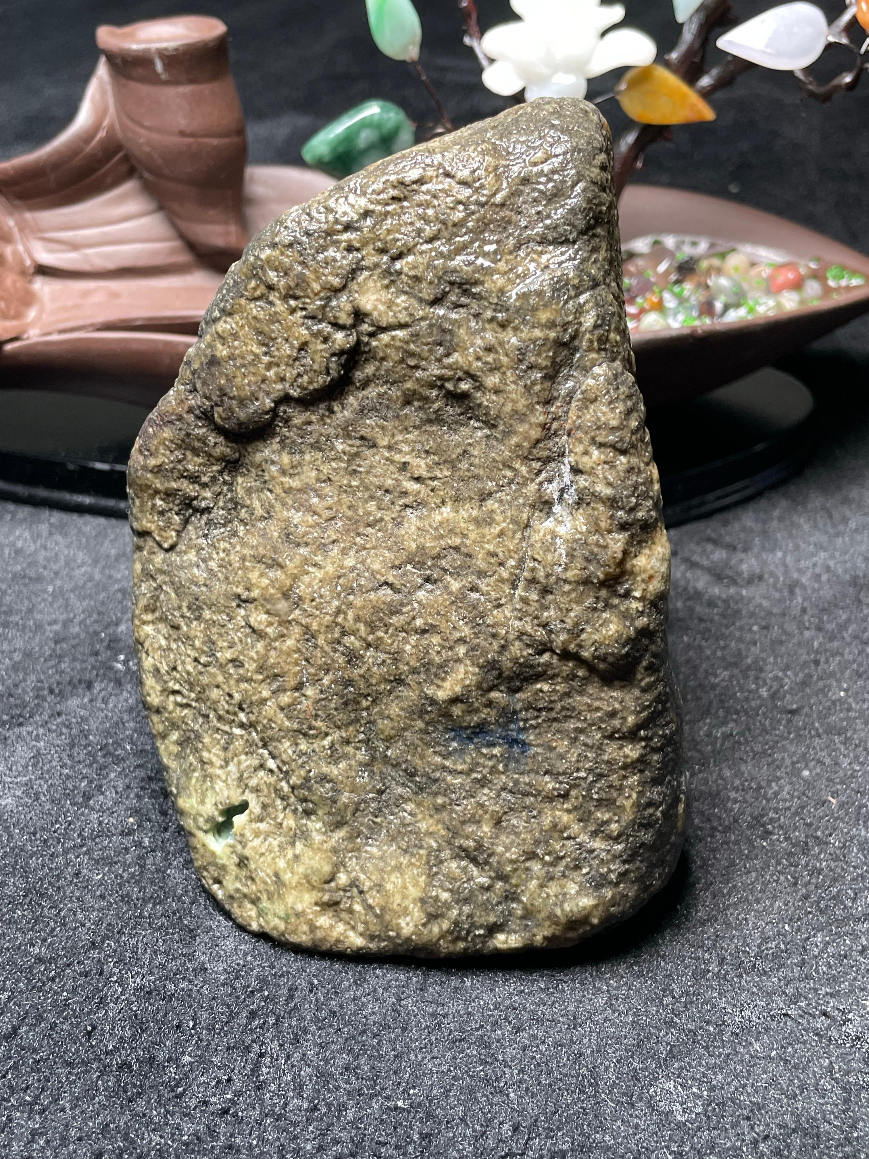 莫西沙冰飘色开窗手镯料（yc501430）