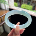 糯冰种晴蓝底贵妃 54.3圈 天然缅甸A货翡翠（yc696418）