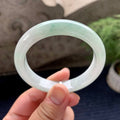 细糯种飘花平安镯（52.8mm）（yc090933）
